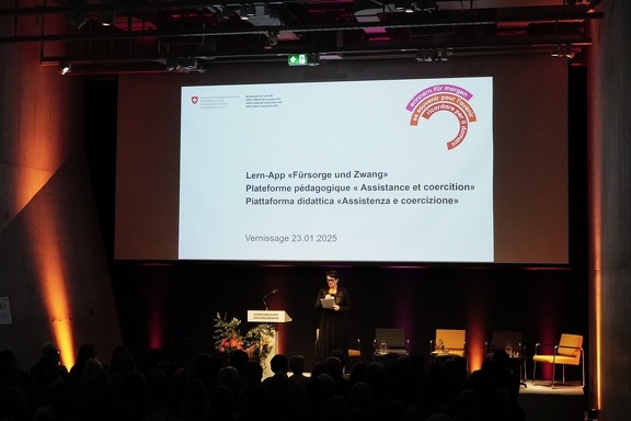 Vernissage Assistance et coercition – Zurich (24.01.2025)